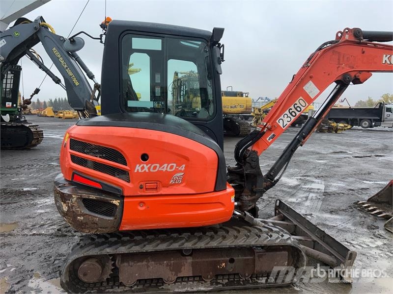 Kubota KX040-4 Мини-экскаваторы