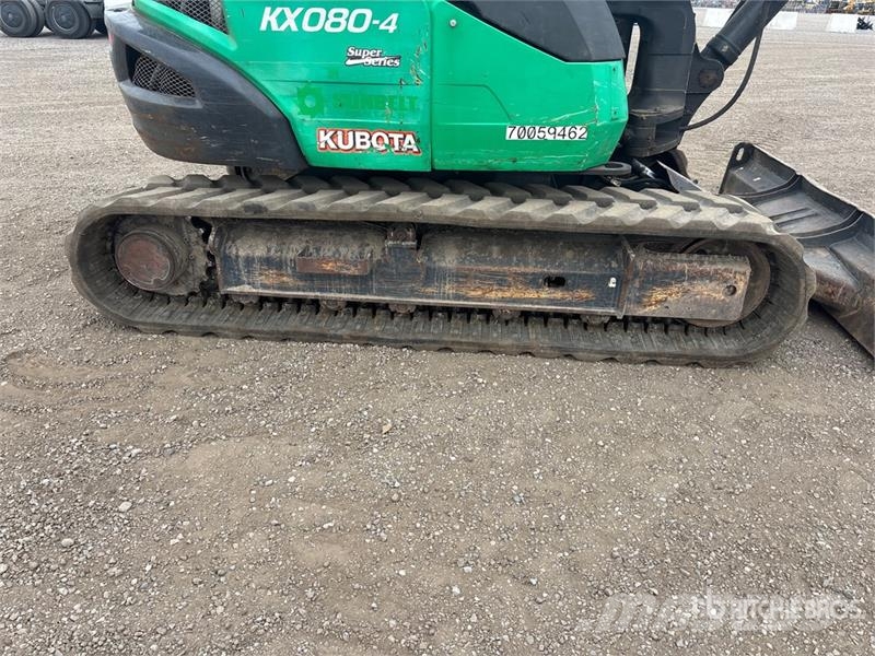 Kubota KX080-4 Tracked Excavator Bageri guseničari