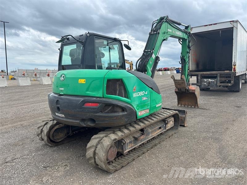 Kubota KX080-4 Tracked Excavator Bageri guseničari