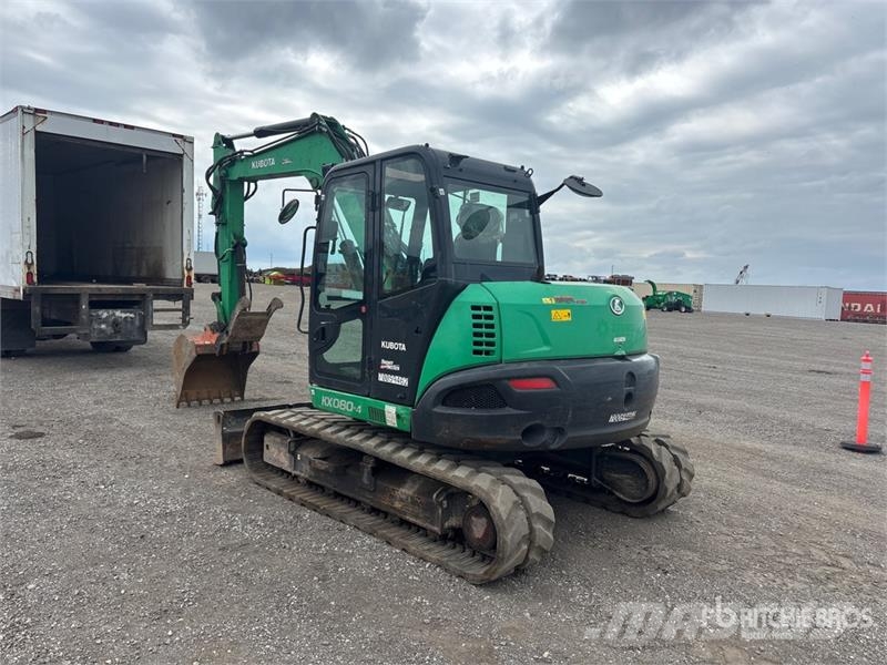 Kubota KX080-4 Tracked Excavator Bageri guseničari