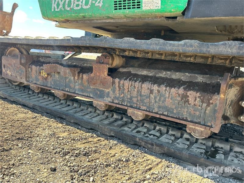 Kubota KX080-4S Tracked Excavator Crawler excavators