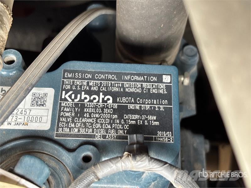 Kubota KX080-8 Tracked Excavator Rupsgraafmachines