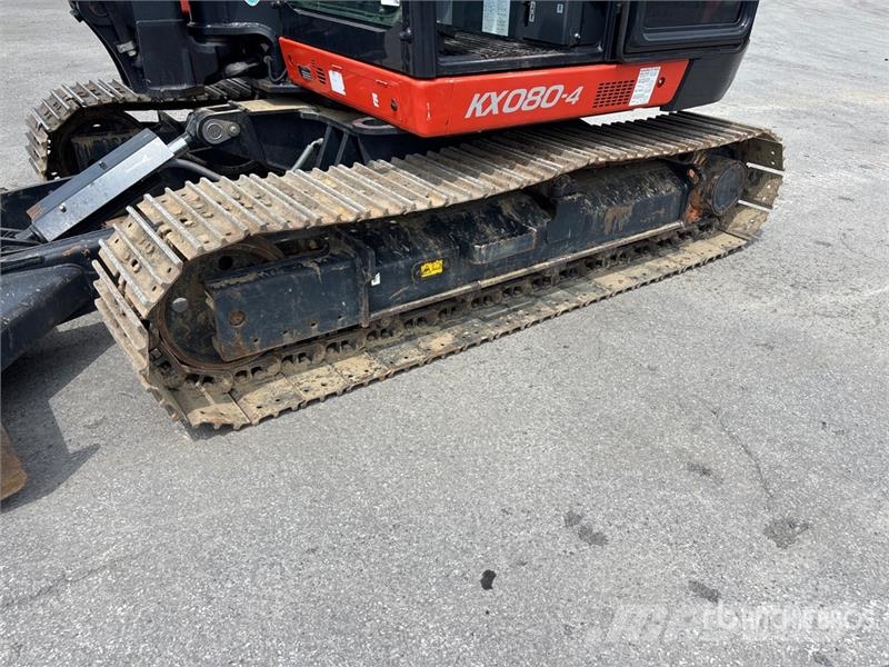 Kubota KX080-8 Tracked Excavator Rupsgraafmachines