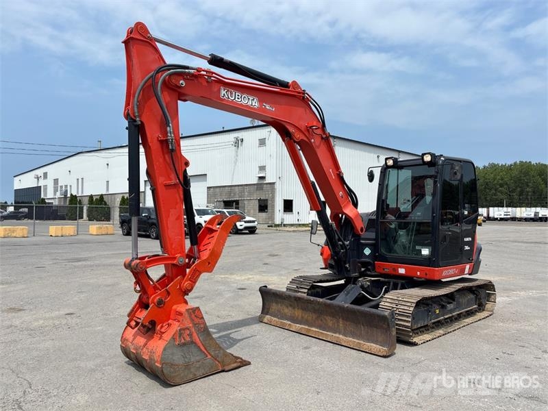 Kubota KX080-8 Tracked Excavator Rupsgraafmachines