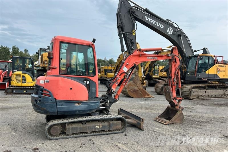 Kubota KX91-3S2 Mini bagri <7t