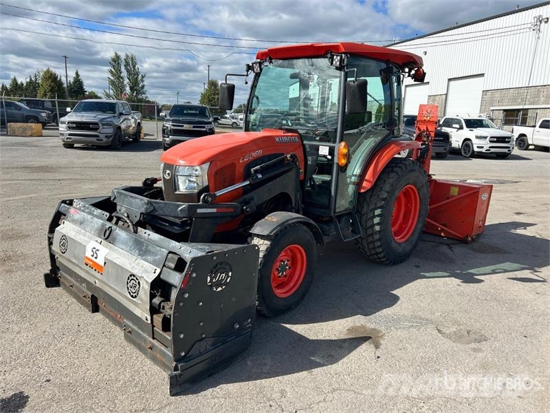 Kubota L6060D 4WD Utility Tractor Micro tracteur