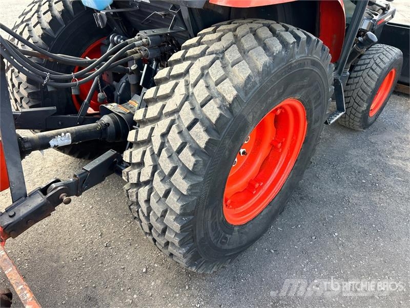 Kubota L6060D 4WD Utility Tractor Micro tracteur