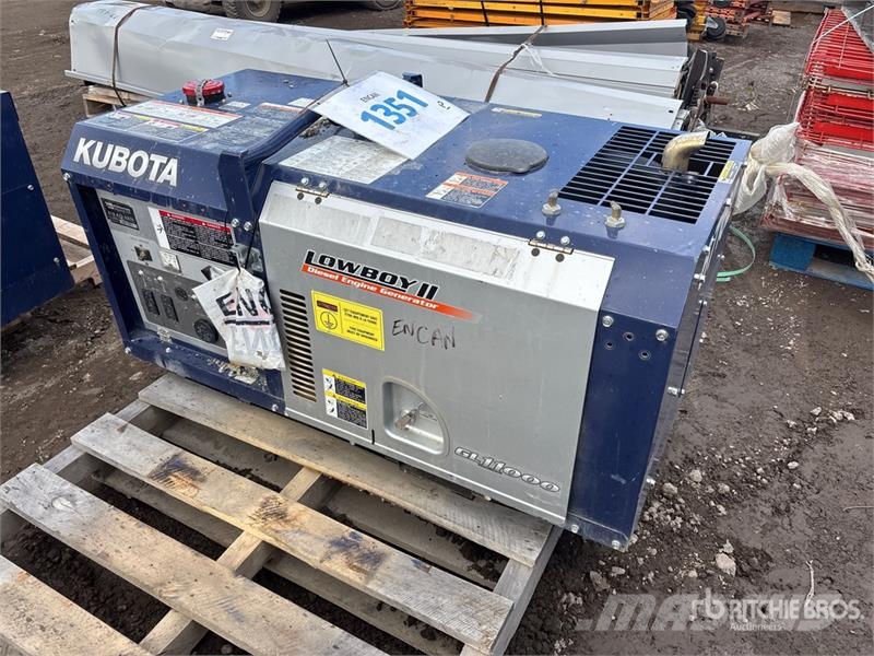 Kubota Lowboy II 10 kW Generator Set Дизельні генератори
