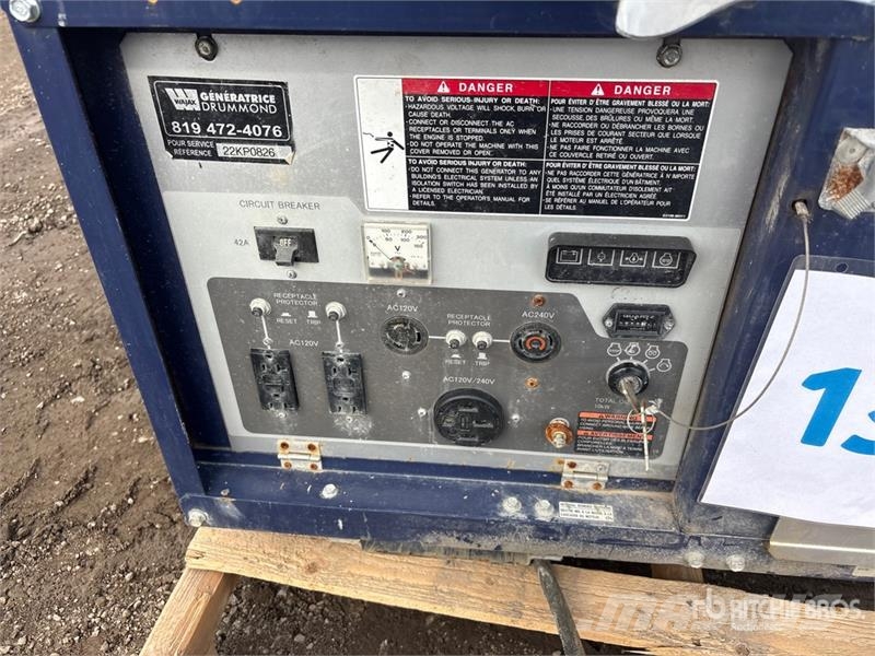 Kubota Lowboy II 10 kW Skid-Mounted Generator Set Дизельні генератори