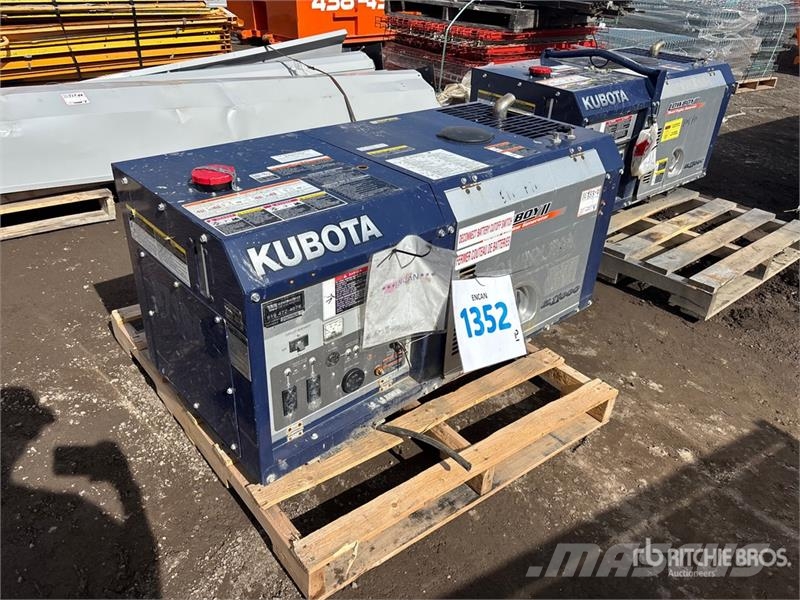 Kubota Lowboy II 10 kW Skid-Mounted Generator Set Дизельні генератори