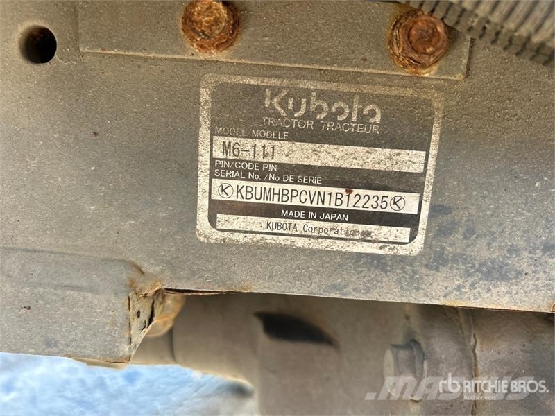 Kubota M6-111 Traktorer