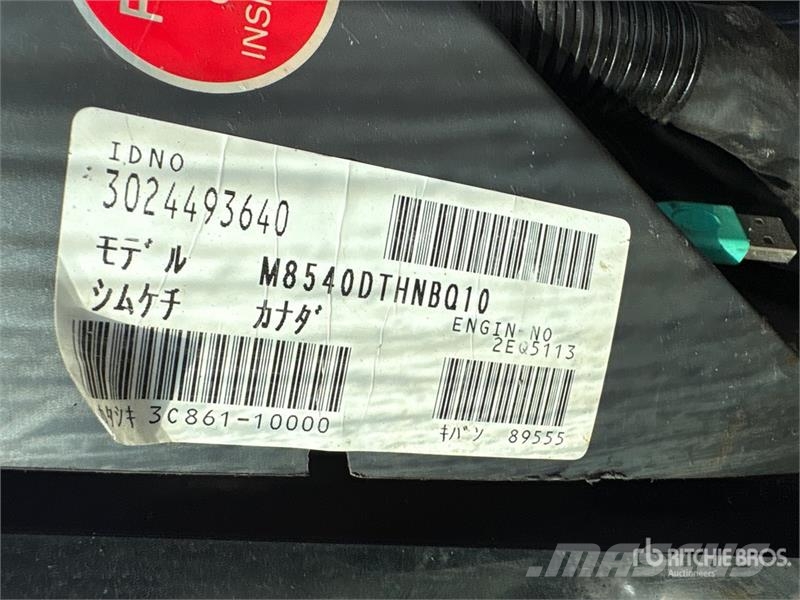 Kubota M8540 Τρακτέρ