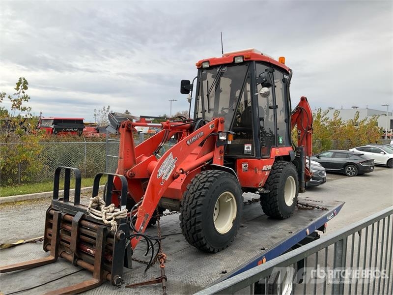 Kubota R520S Gumikerekes homlokrakodók