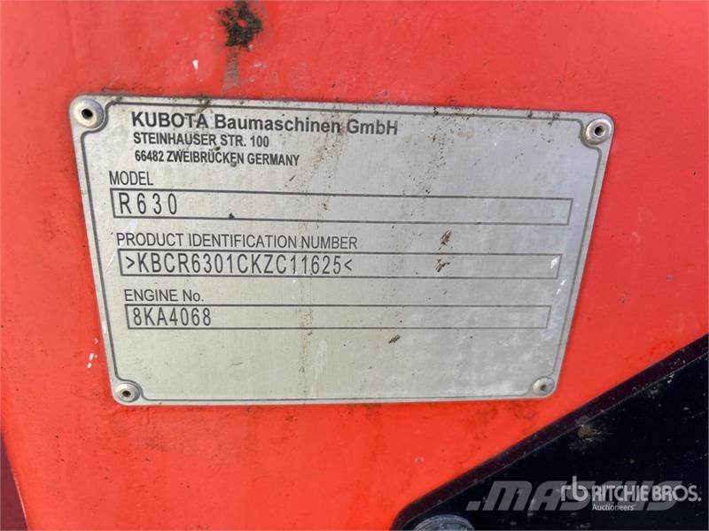 Kubota R630 Incarcator pe pneuri
