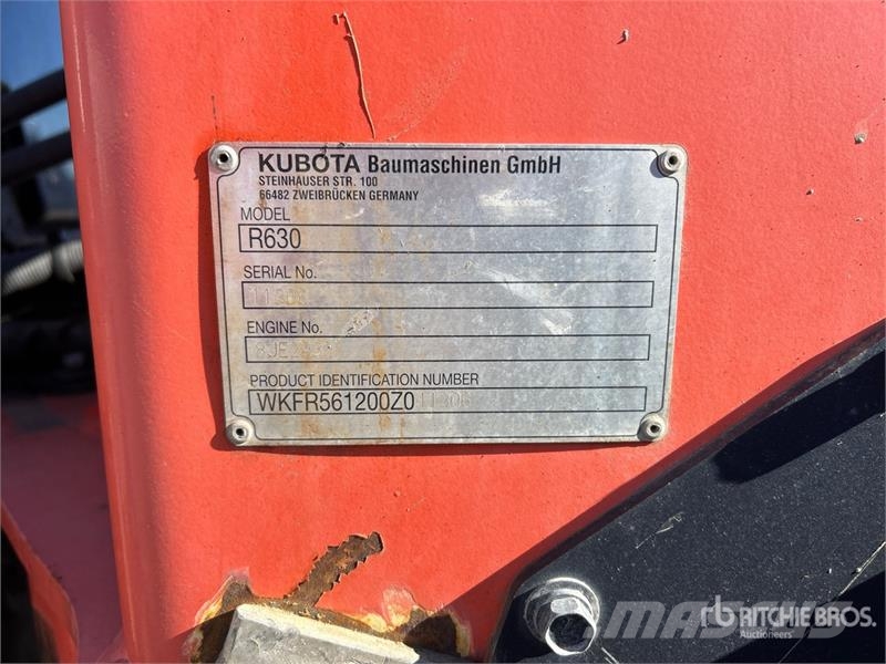 Kubota R630C Wheel Loader Incarcator pe pneuri