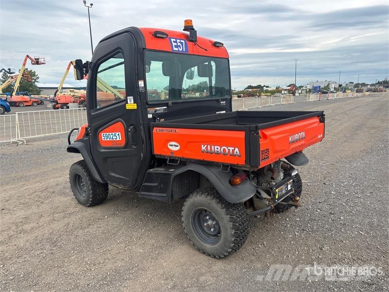 Kubota RTV-X1100C 4x4 Utility Vehicle Підсобні машини