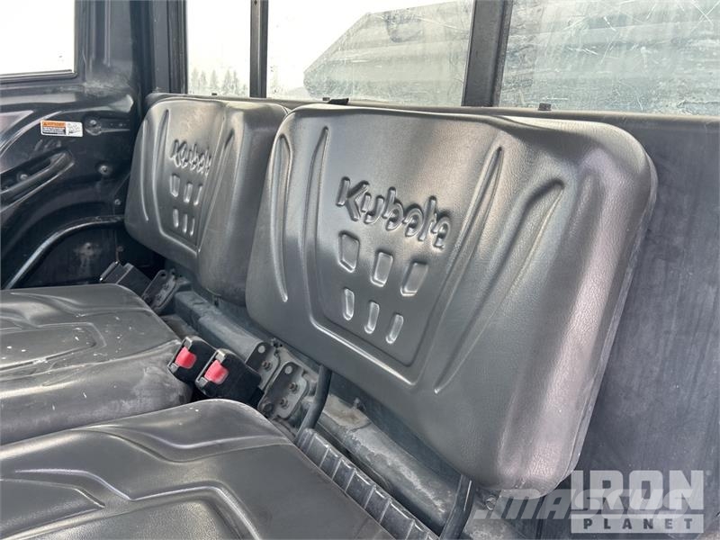 Kubota RTV-X1100C 4x4 Utility Vehicle Maquinarias para servicios públicos