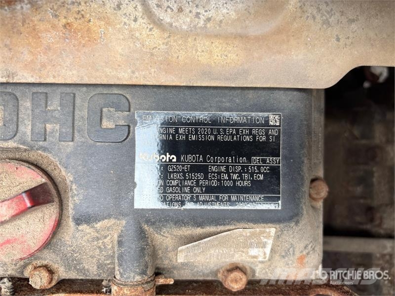 Kubota RTV520 4x4 Utility Vehicle (Inoperable) 다목적 장비