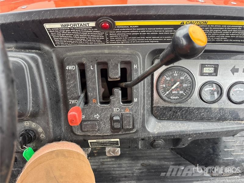 Kubota RTV900 Pomožni stroji