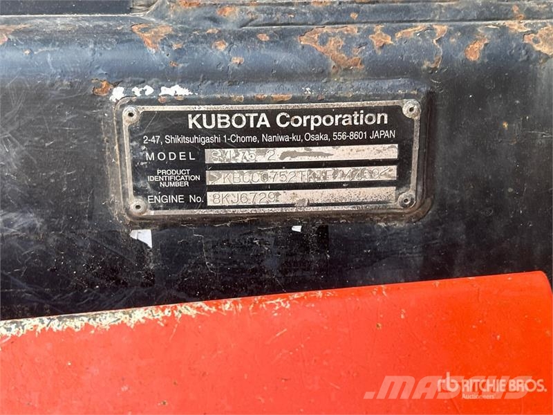 Kubota SVL75 Skid steer mini nakladalci
