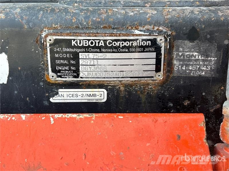 Kubota SVL75-2 Kompaktlader