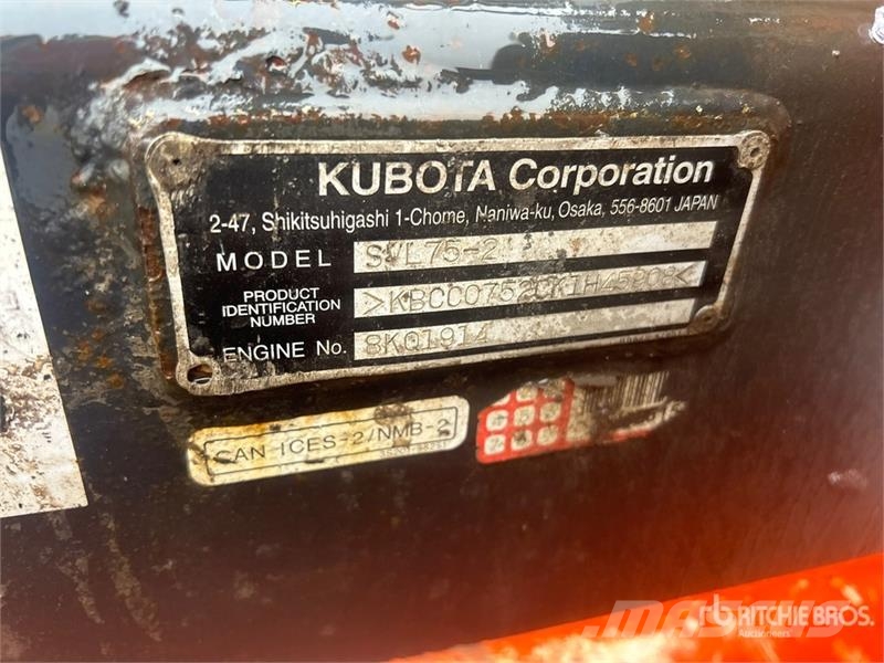 Kubota SVL75-2 لوادر انزلاقية التوجيه