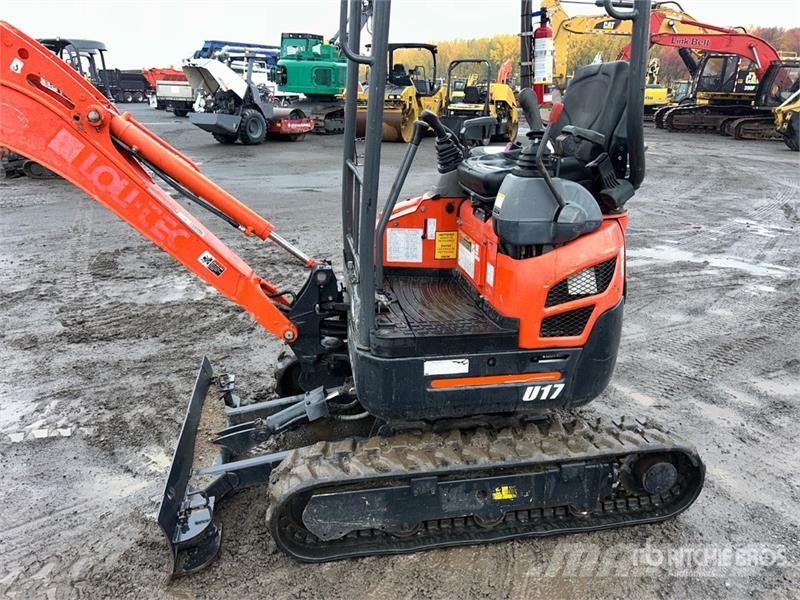 Kubota U17 Мини-экскаваторы