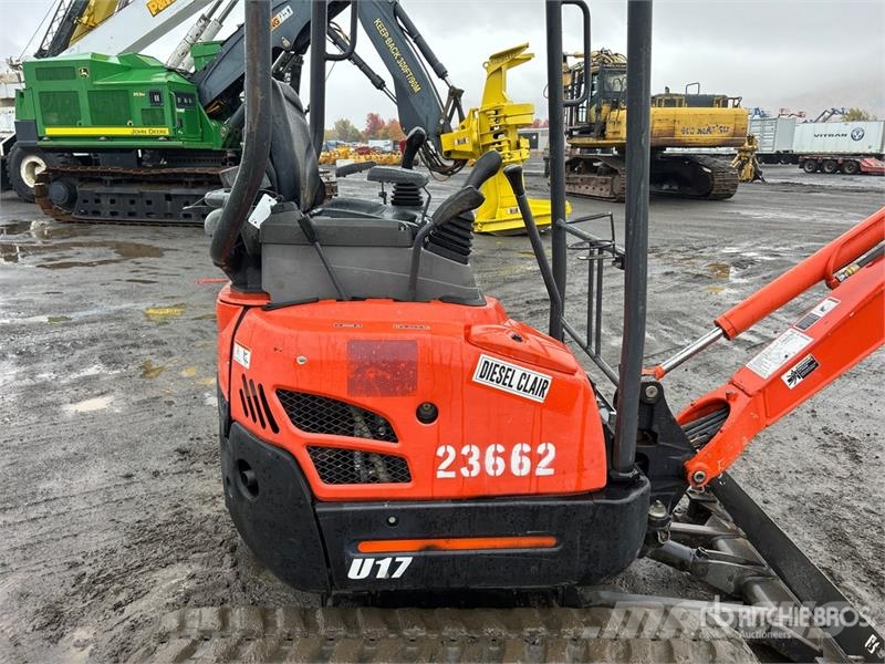 Kubota U17 Мини-экскаваторы