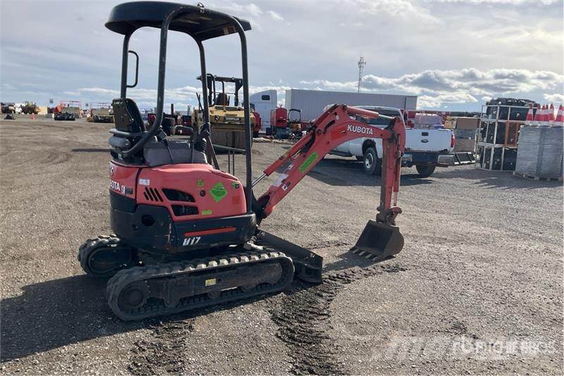 Kubota U17 Mini bagri <7t