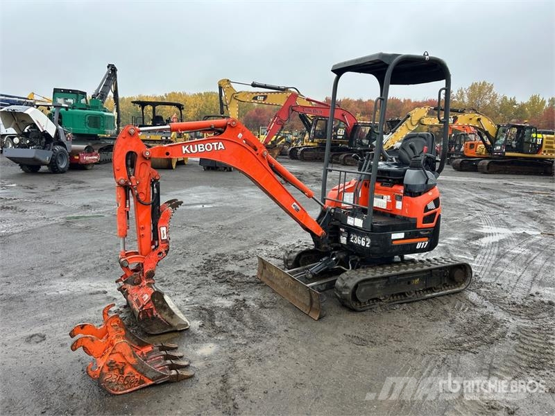 Kubota U17 Мини-экскаваторы