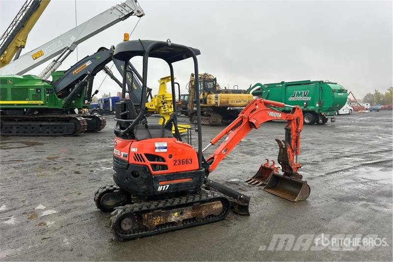 Kubota U17 Мини-экскаваторы