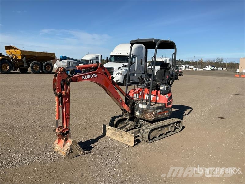 Kubota U17 Mini kotrók < 7t