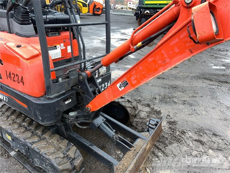 Kubota U17 Мини-экскаваторы