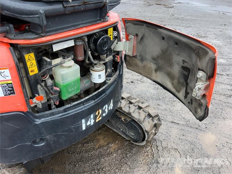 Kubota U17 Мини-экскаваторы