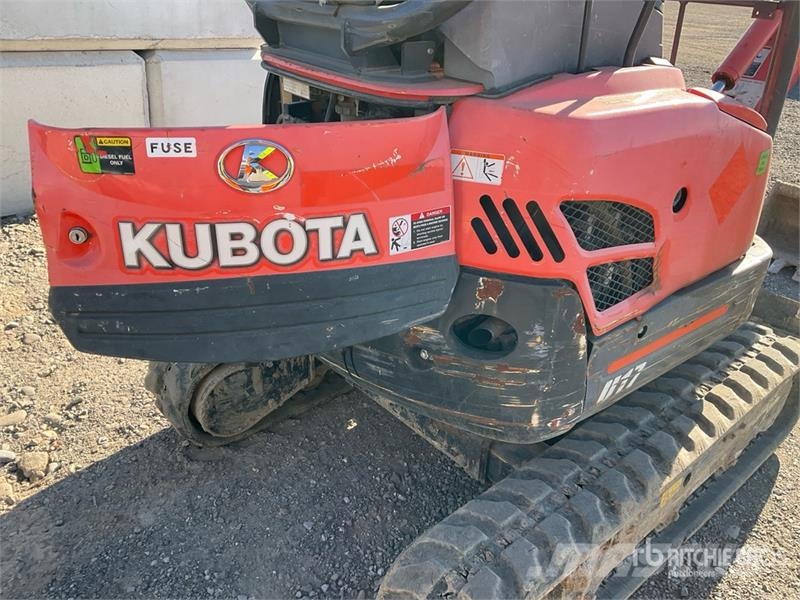 Kubota U17 Mini kotrók < 7t