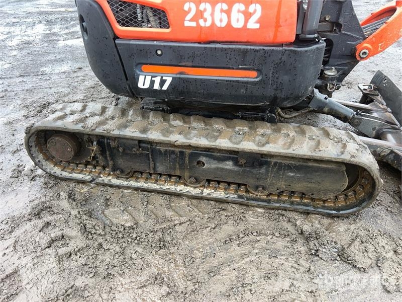 Kubota U17 Мини-экскаваторы