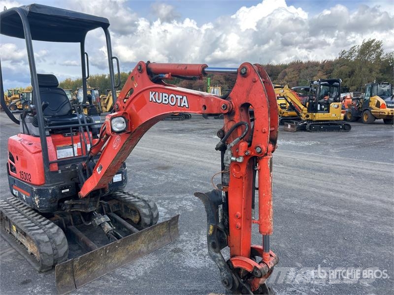 Kubota U17 حفارات صغيرة أقل من 7 طن (حفارات صغيرة)