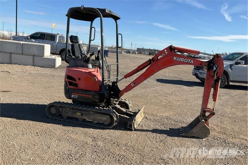 Kubota U17 Mini kotrók < 7t