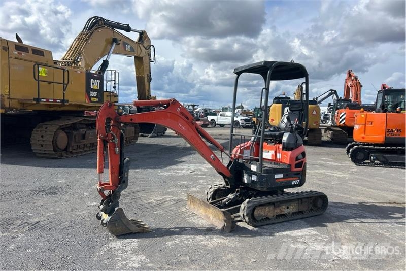 Kubota U17 حفارات صغيرة أقل من 7 طن (حفارات صغيرة)