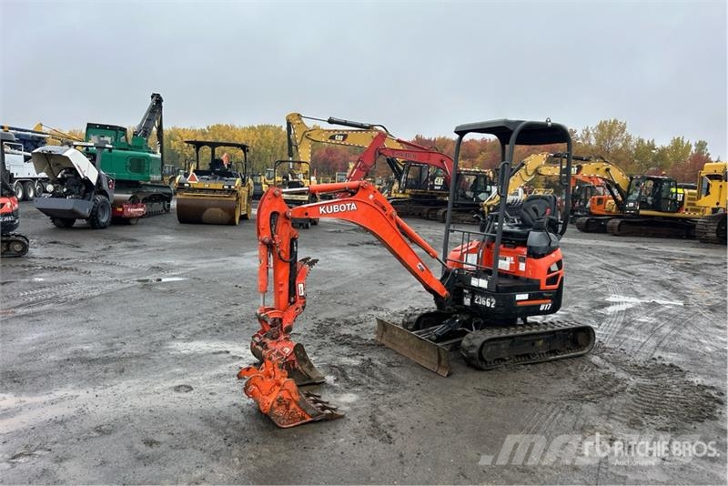 Kubota U17 Мини-экскаваторы