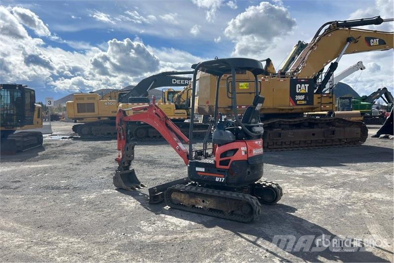 Kubota U17 حفارات صغيرة أقل من 7 طن (حفارات صغيرة)