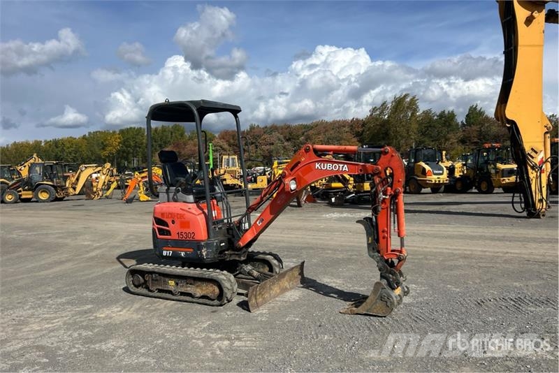 Kubota U17 حفارات صغيرة أقل من 7 طن (حفارات صغيرة)