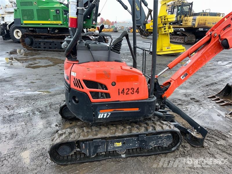 Kubota U17 Мини-экскаваторы