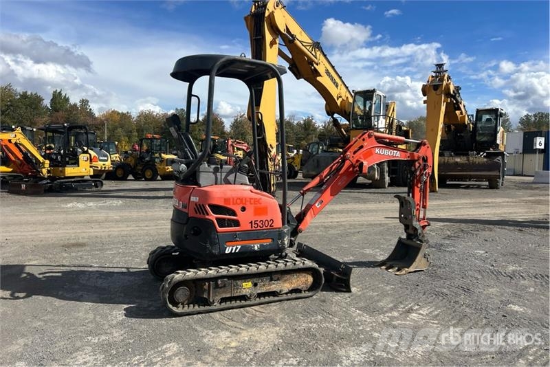 Kubota U17 حفارات صغيرة أقل من 7 طن (حفارات صغيرة)