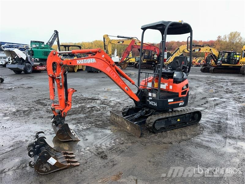 Kubota U17 Мини-экскаваторы