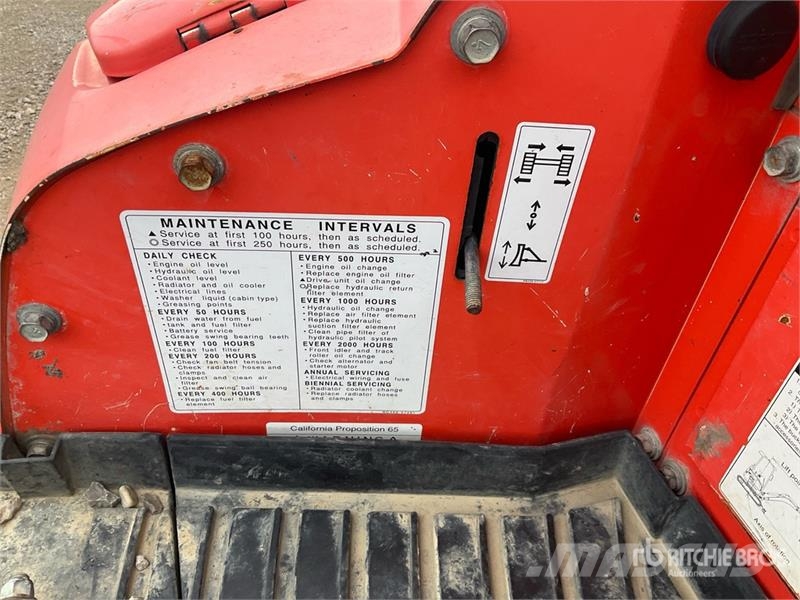 Kubota U17 Minigravemaskiner