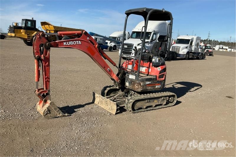 Kubota U17 Mini kotrók < 7t