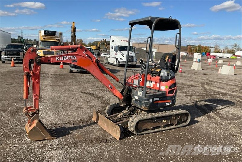 Kubota U17 Mini bagri <7t