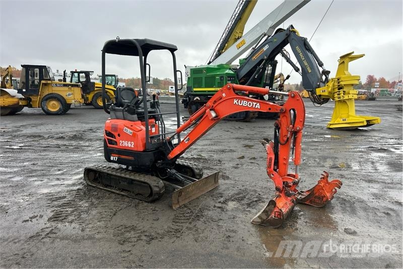 Kubota U17 Мини-экскаваторы