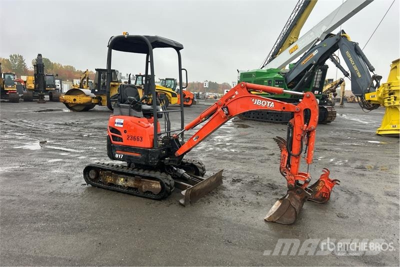 Kubota U17 Мини-экскаваторы